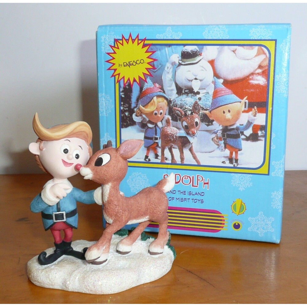 Rudolph And The Island Of Misfit Toys "Loveable Misfits" Figurine #557668 Enesco
